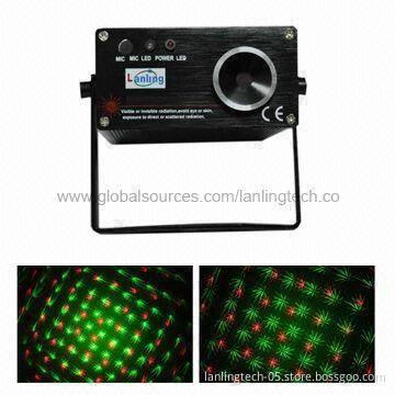 Mini Firework Laser Light, RGY Lighting with 12V DC Output